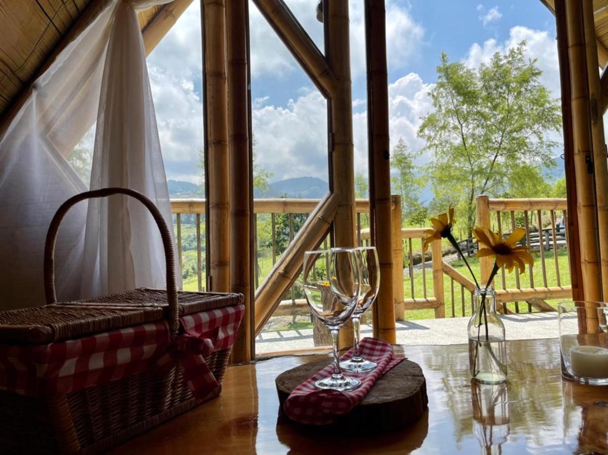 Glamping La Herradura ซานตาโรซา เดกาบัล ภายนอก รูปภาพ