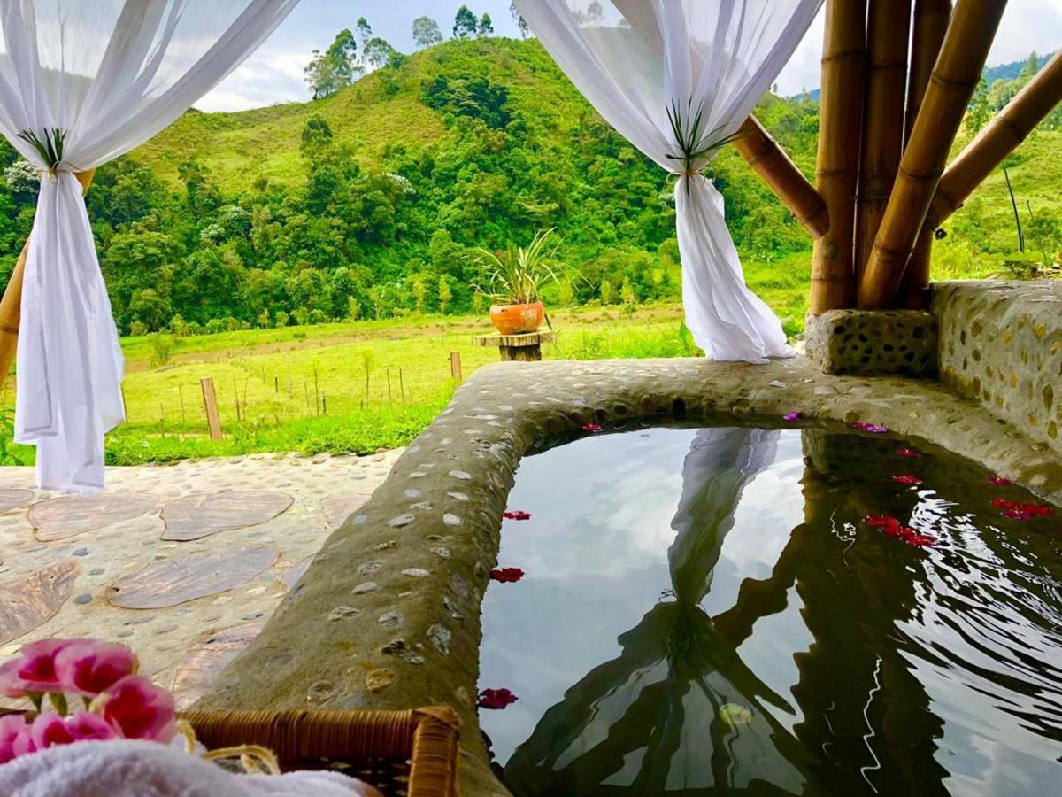 Glamping La Herradura ซานตาโรซา เดกาบัล ภายนอก รูปภาพ