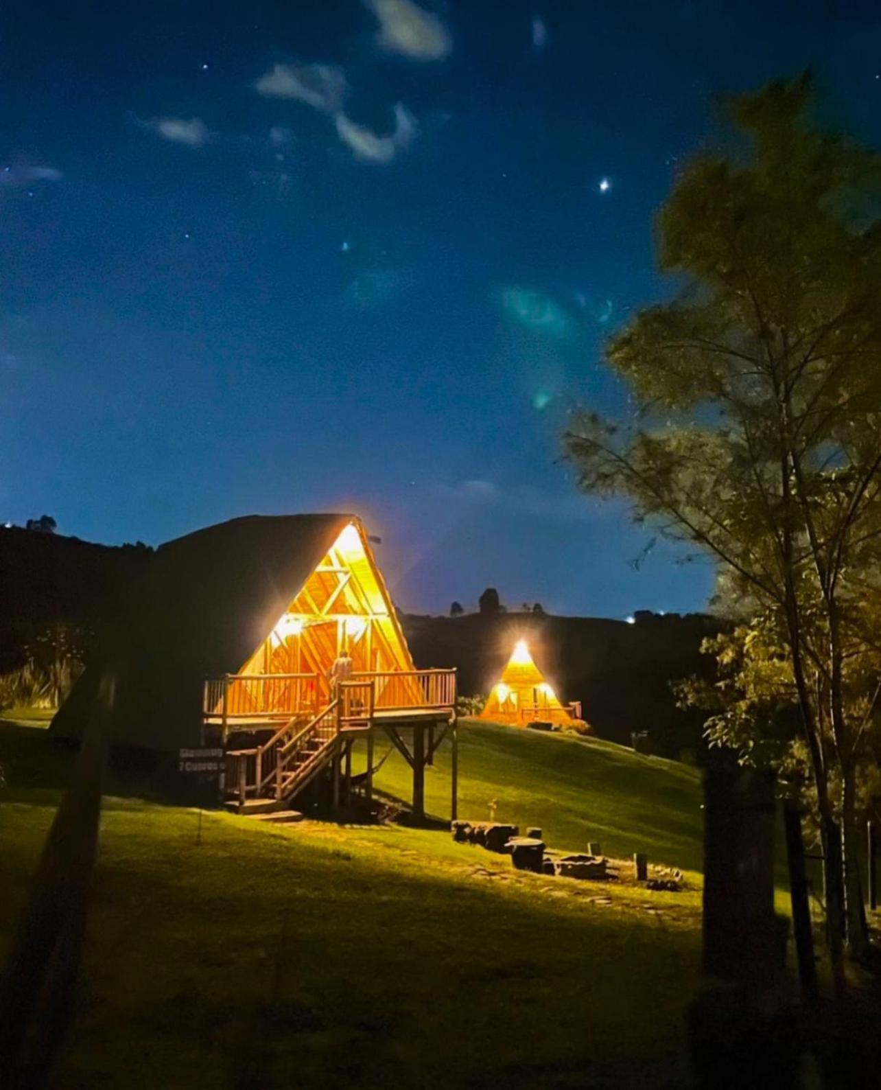 Glamping La Herradura ซานตาโรซา เดกาบัล ภายนอก รูปภาพ