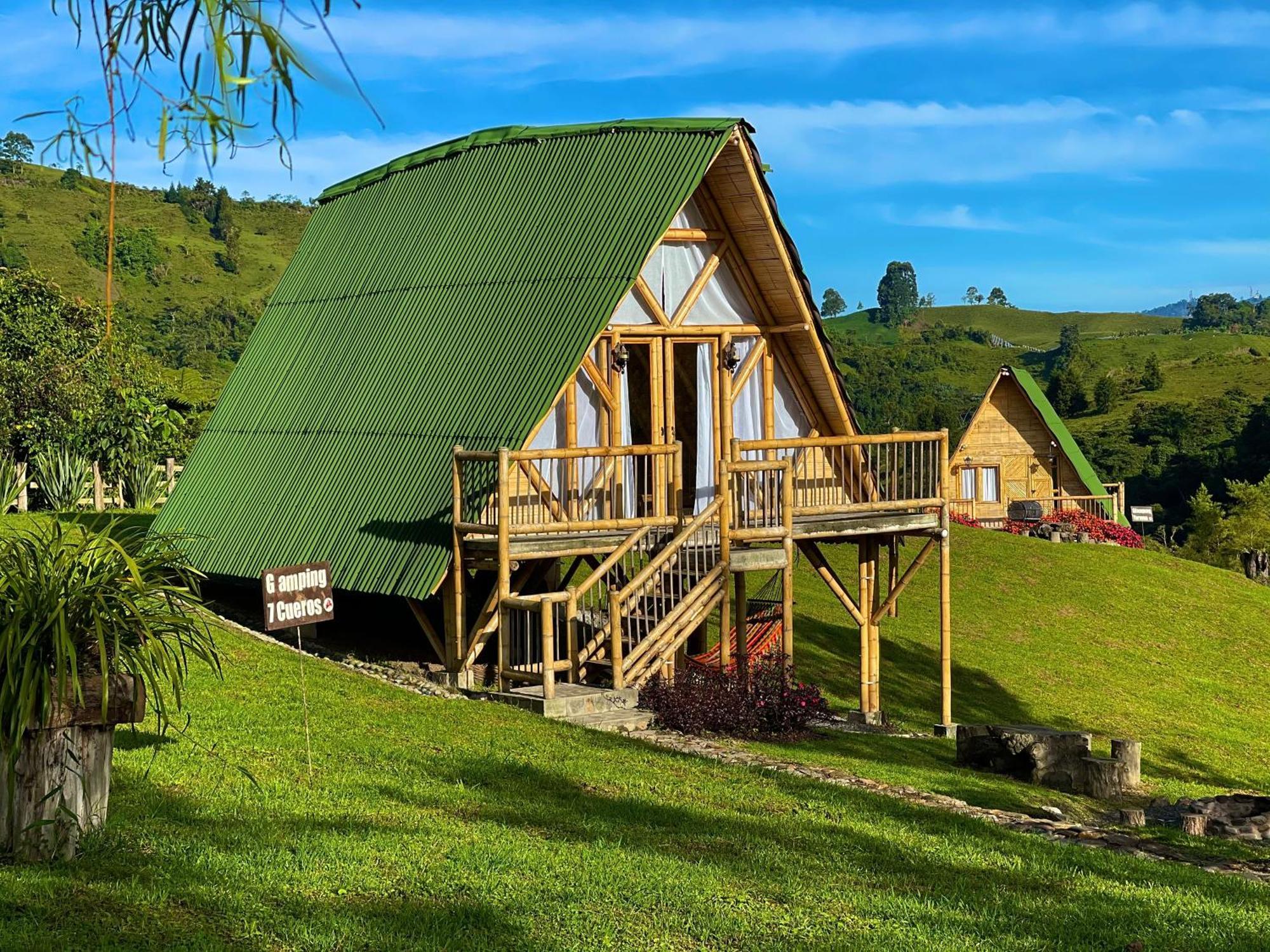 Glamping La Herradura ซานตาโรซา เดกาบัล ภายนอก รูปภาพ