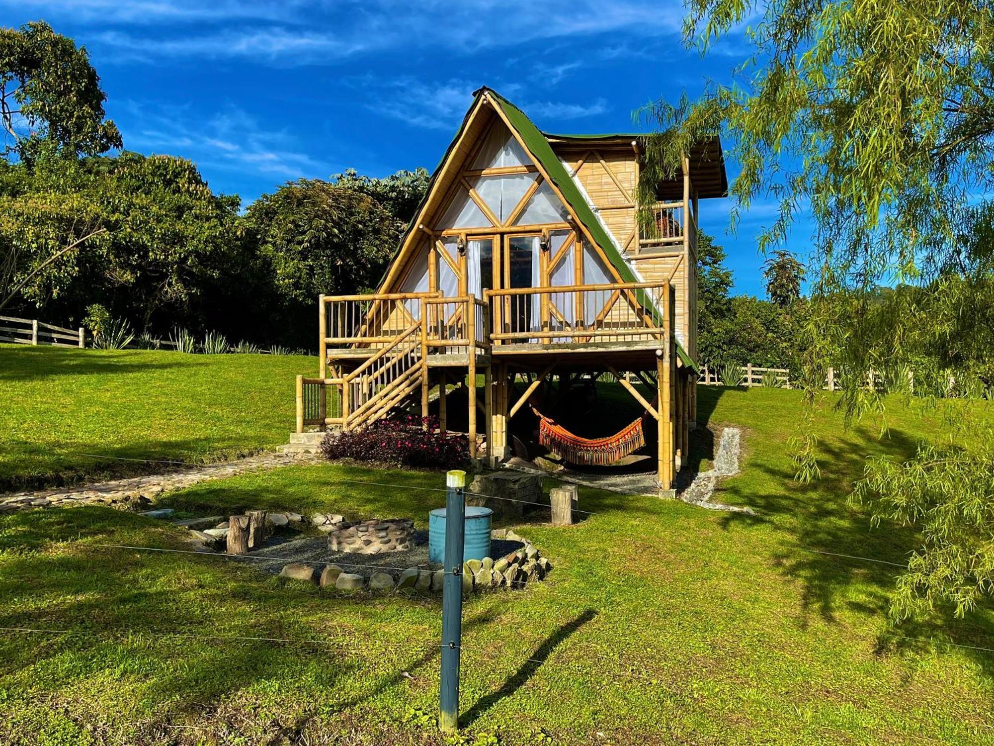 Glamping La Herradura ซานตาโรซา เดกาบัล ภายนอก รูปภาพ