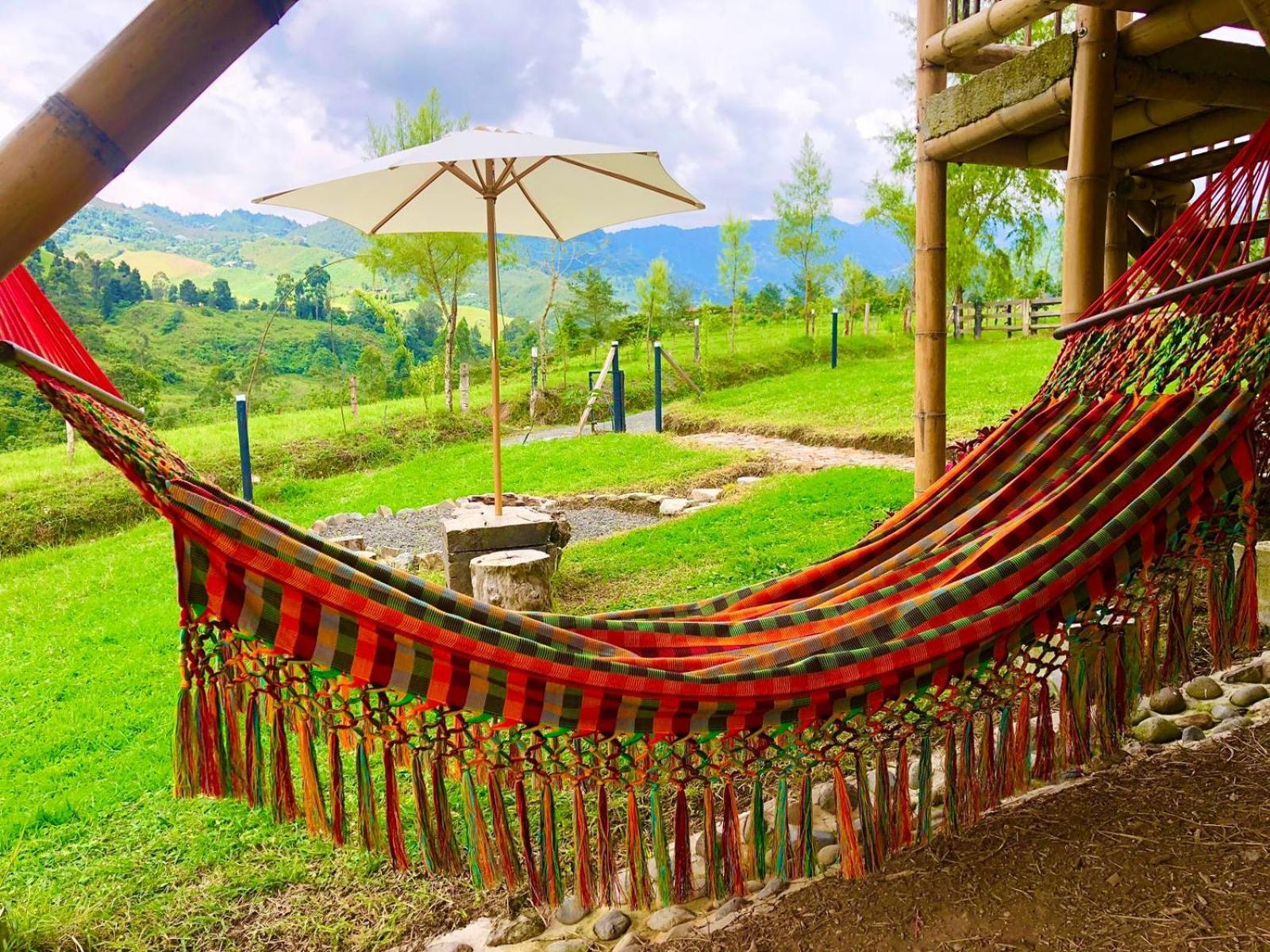 Glamping La Herradura ซานตาโรซา เดกาบัล ภายนอก รูปภาพ