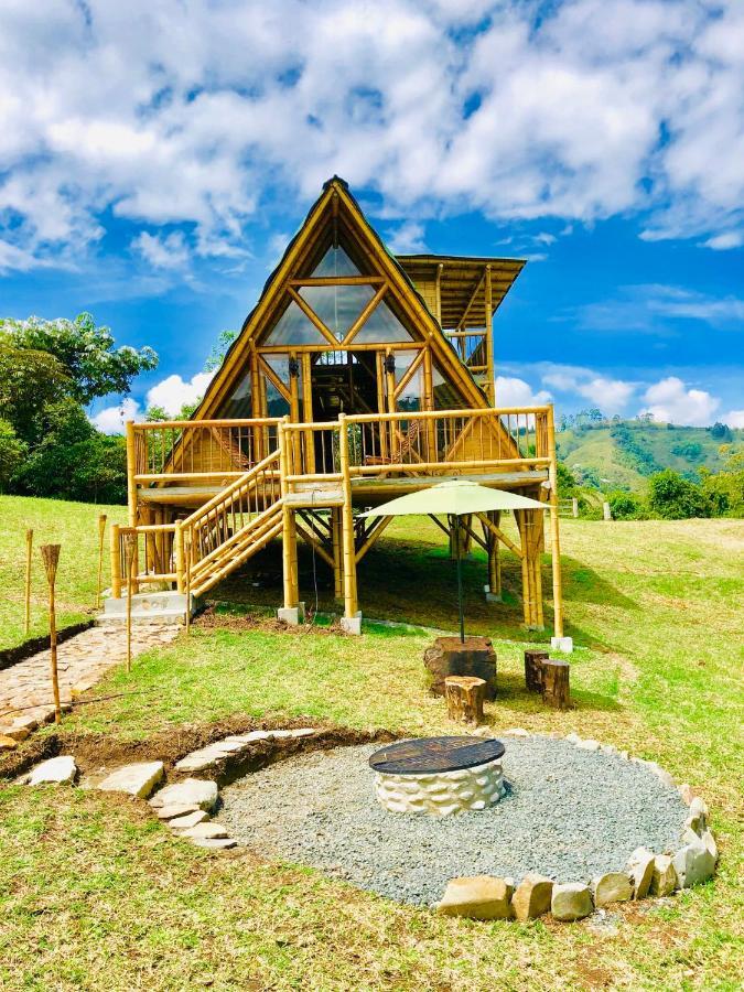 Glamping La Herradura ซานตาโรซา เดกาบัล ภายนอก รูปภาพ